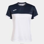 Joma 82P4R2587 أبيض كحلي قميص قصير الأكمام مونتريال نحيف - Image 3