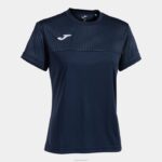 Joma 82P4R2589 الأزرق الداكن قميص قصير الأكمام مونتريال نحيف