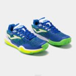 Joma 82P4R2594 الأزرق الملكي الأصفر الفلوريسنت نقطة الأحذية 22 طين - Image 2