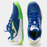 Joma 82P4R2594 الأزرق الملكي الأصفر الفلوريسنت نقطة الأحذية 22 طين - Image 4