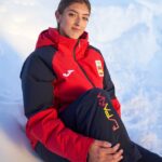 Joma 82P4R2596 أحمر anorak الترفيه اللجنة الأولمبية الإسبانية - Image 2