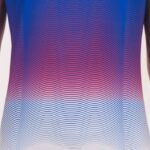 Joma 82P4R2599 أزرق ملكي أبيض أحمر قميص قصير الأكمام النخبة السابع نحيف - Image 6