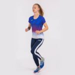 Joma 82P4R2599 أزرق ملكي أبيض أحمر قميص قصير الأكمام النخبة السابع نحيف - Image 8