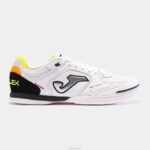 Joma 82P4R25 أبيض أسود حذاء كرة الصالات توب فليكس 23 داخلي