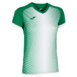 Joma 82P4R2602 أبيض أخضر قميص بأكمام قصيرة سوبر نوفا نحيف