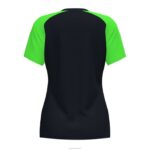 Joma 82P4R2614 أسود أخضر نيون قميص بأكمام قصيرة أكاديمية رابعا نحيف - Image 2