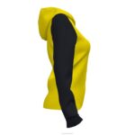 Joma 82P4R2616 أصفر أسود أكاديمية جاكيت مقنع رابعًا نحيف - Image 4