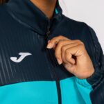 Joma 82P4R2620 الفلورسنت الفيروز الأزرق الداكن سترة مونتريال نحيف - Image 11
