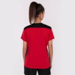 Joma 82P4R2626 أحمر أسود بطولة قميص قصير الأكمام سادسا نحيف - Image 3