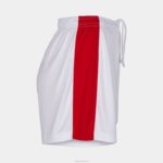 Joma 82P4R2649 أبيض أحمر شورت ماكسي نحيف - Image 3