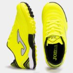 Joma 82P4R2696 نيون أصفر أسود حذاء كرة القدم توليدو جونيور 23 تيرف جونيور - Image 4
