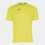Joma 82P4R270 أصفر قميص قصير الأكمام كومبي رجال