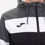 Joma 82P4R271 أسود رمادي غامق طاقم سترة المطر رابعا رجال - Image 4
