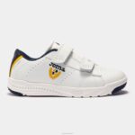 Joma 82P4R2722 أبيض أزرق كحلي زعفران فلوري الاحذية الكاجوال تلعب 22 صغار
