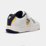 Joma 82P4R2722 أبيض أزرق كحلي زعفران فلوري الاحذية الكاجوال تلعب 22 صغار - Image 3