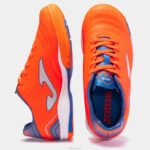 Joma 82P4R2729 البرتقالي الأزرق الملكي حذاء كرة الصالات توليدو جونيور 23 للناشئين داخل المباني - Image 4