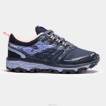Joma 82P4R2730 الأزرق الداكن الوردي حذاء الجري الجري سيما جونيور 23 جونيور