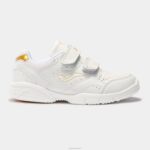 Joma 82P4R2737 ذهب ابيض مدرسة احذية عادية 22 صغار