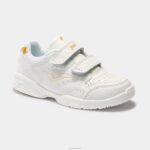 Joma 82P4R2737 ذهب ابيض مدرسة احذية عادية 22 صغار - Image 5