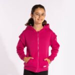 Joma 82P4R2761 ضارب الى الحمرة سترة فتاة الأسد مقنعين - Image 2