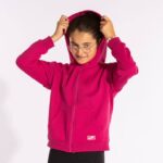 Joma 82P4R2761 ضارب الى الحمرة سترة فتاة الأسد مقنعين - Image 6