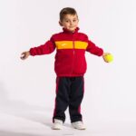 Joma 82P4R2771 أحمر أزرق كحلي بدلة رياضية صغار شريط - Image 2