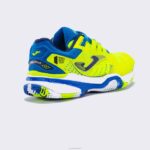 Joma 82P4R2793 الفلورسنت الأصفر الأزرق الملكي حذاء سلام جونيور 23 كلاي جونيور - Image 2