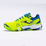 Joma 82P4R2793 الفلورسنت الأصفر الأزرق الملكي حذاء سلام جونيور 23 كلاي جونيور - Image 3