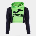 Joma 82P4R2805 أخضر كحلي مقنع سترة فتاة بارك