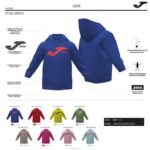 Joma 82P4R2812 أرجواني سترة مقنعين صغار الأسد - Image 10