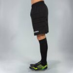 Joma 82P4R2828 أسود شورت برمودا protec رجال - Image 10