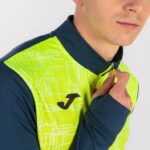 Joma 82P4R2837 الأزرق الداكن أصفر فلوري قميص من النوع الثقيل النخبة الثامن رجال - Image 8