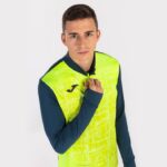 Joma 82P4R2837 الأزرق الداكن أصفر فلوري قميص من النوع الثقيل النخبة الثامن رجال - Image 9
