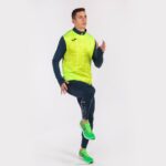 Joma 82P4R2837 الأزرق الداكن أصفر فلوري قميص من النوع الثقيل النخبة الثامن رجال - Image 10