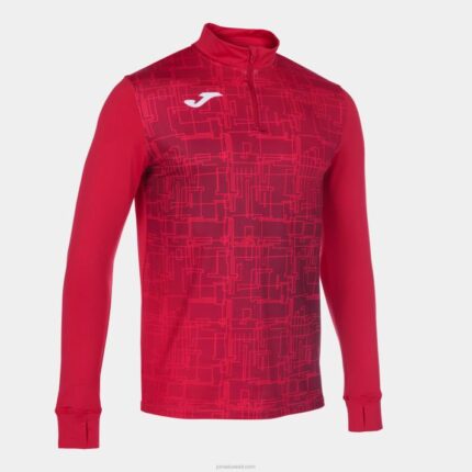 Joma 82P4R2838 أحمر قميص من النوع الثقيل النخبة الثامن رجال