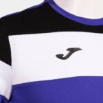Joma 82P4R2843 أسود أرجواني قميص بأكمام قصيرة طاقم رابعا رجال - Image 3