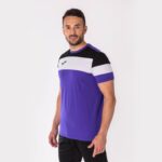 Joma 82P4R2843 أسود أرجواني قميص بأكمام قصيرة طاقم رابعا رجال - Image 8