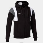 Joma 82P4R2861 أسود جاكيت مقنع مريح III رجال