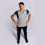 Joma 82P4R2862 مزيج الرمادي قميص بولو بأكمام قصيرة كونفورت III رجال - Image 6