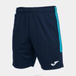 Joma 82P4R2867 الأزرق الداكن الفيروز الفلوريسنت بطولة برمودا السراويل البيئية رجال