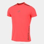 Joma 82P4R2873 نيون المرجان قميص بأكمام قصيرة r-city رجال