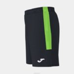 Joma 82P4R2891 أسود أخضر نيون بطولة برمودا السراويل البيئية رجال - Image 4