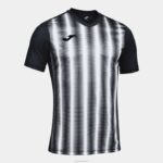 Joma 82P4R2897 أسود أبيض قميص قصير الأكمام inter ii رجال