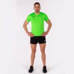 Joma 82P4R28 نيون الخضراء قميص قصير الأكمام سجل الثاني رجال - Image 4