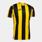 Joma 82P4R2914 أصفر أسود قميص قصير الاكمام انتر كلاسيك رجال