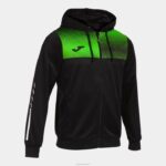 Joma 82P4R2924 أسود أخضر نيون سترة مقنعين صديقة للبيئة سوبرنوفا رجال