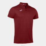Joma 82P4R292 بورجوندي قميص بولو قصير الأكمام هواية رجال