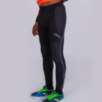 Joma 82P4R2938 أسود لونغز سروال حماية رجال - Image 5