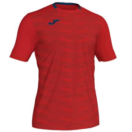 Joma 82P4R2939 أحمر قميص بأكمام قصيرة MySkin Academy رجال