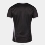 Joma 82P4R2944 أسود أبيض قميص قصير الأكمام الحسبة الثاني رجال - Image 2